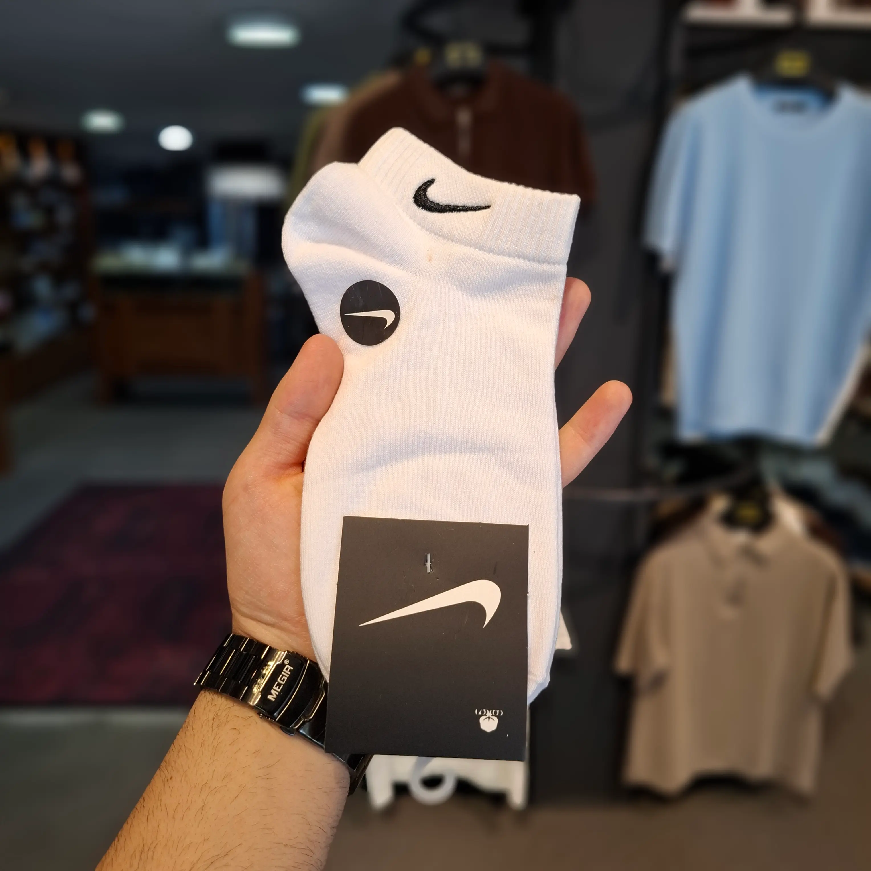 جوراب مچی اسپرت طرح Nike با رنگ‌بندی
