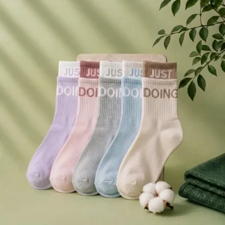 نمایش رنگ‌بندی جوراب ساق‌دار JUST DOING
