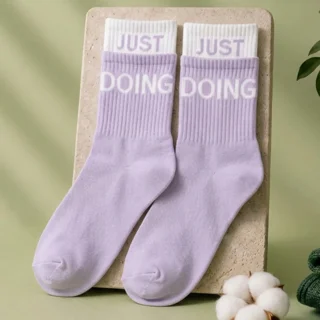 نمایش رنگ‌بندی جوراب ساق‌دار JUST DOING