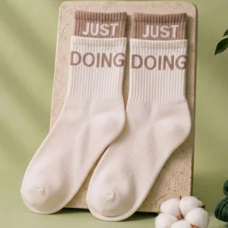 نمایش رنگ‌بندی جوراب ساق‌دار JUST DOING
